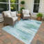 Tapis abstrait intérieur / extérieur lavable à la machine Chantille ACN2402-779541753