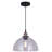Massaoud 1 - Light Black/Gold Dome Pendant