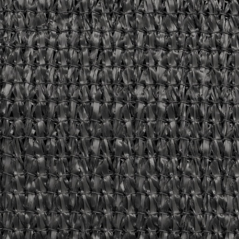 vidaXL Balcony Screen HDPE 29.5x236.2" Anthracite, Anthracite, 236.2" W x 29.5" D