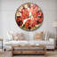 Poppies in Wheat - Horloge murale traditionnelle-36845528