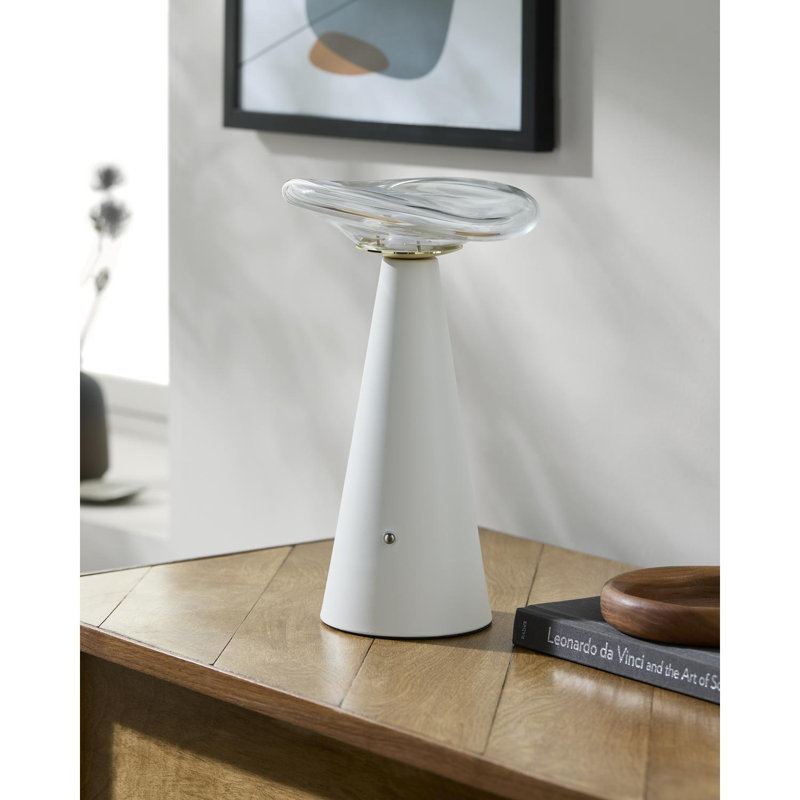 Chaunta Table Lamp, White