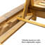Chaise longue d'extérieur à dossier réglable en bois d'acacia (naturel)-1578578218