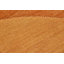 Tapis orange rond en laine noué à la main-40286661