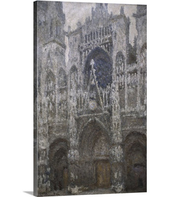 «Cathédrale de Rouen» par Claude Monet, reproduction d'art