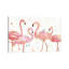 Flamingo Fever I 1 Piece Wall Art-791952144-791952147