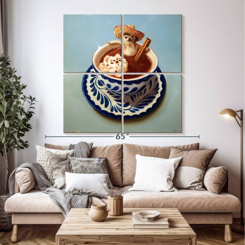 Yarlin Mexican Hot Chocolate, 50" H x 50" W