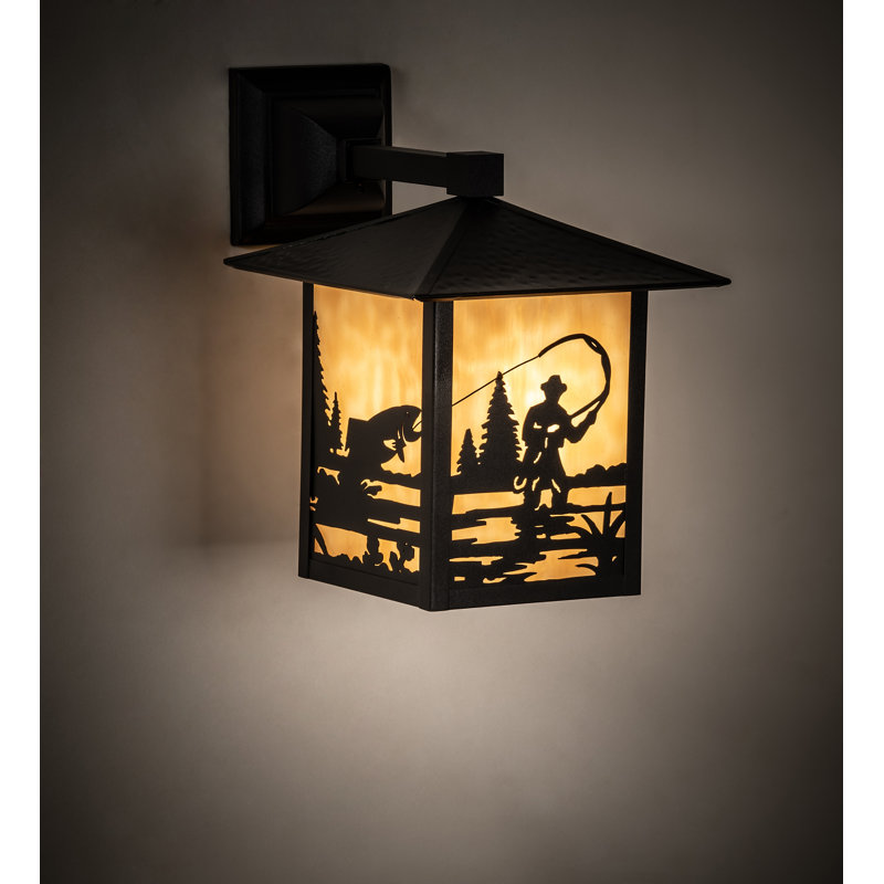 Rustic Lodge 1 - Light Armed Sconce