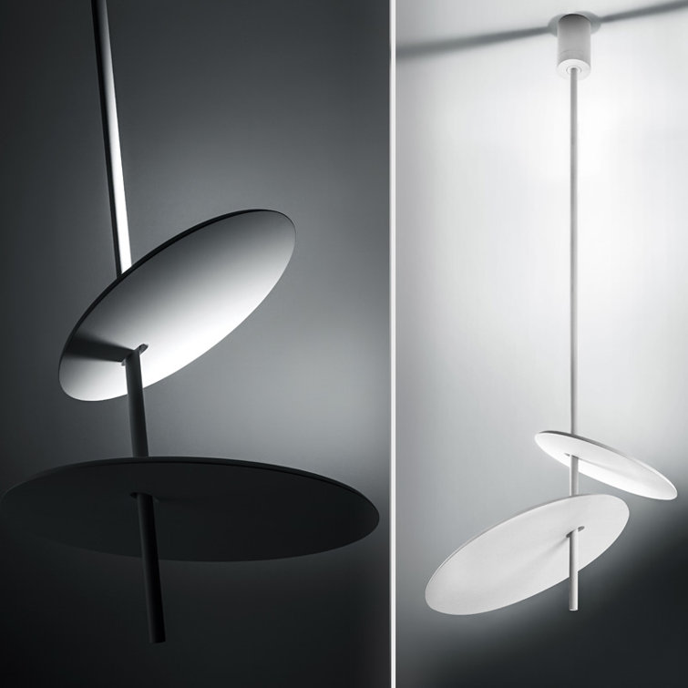 Lua 2-Light LED Unique / Statement Geometric Chandelier