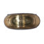 Vase bronze Gavyn avec support en fer noir - grand-113669422