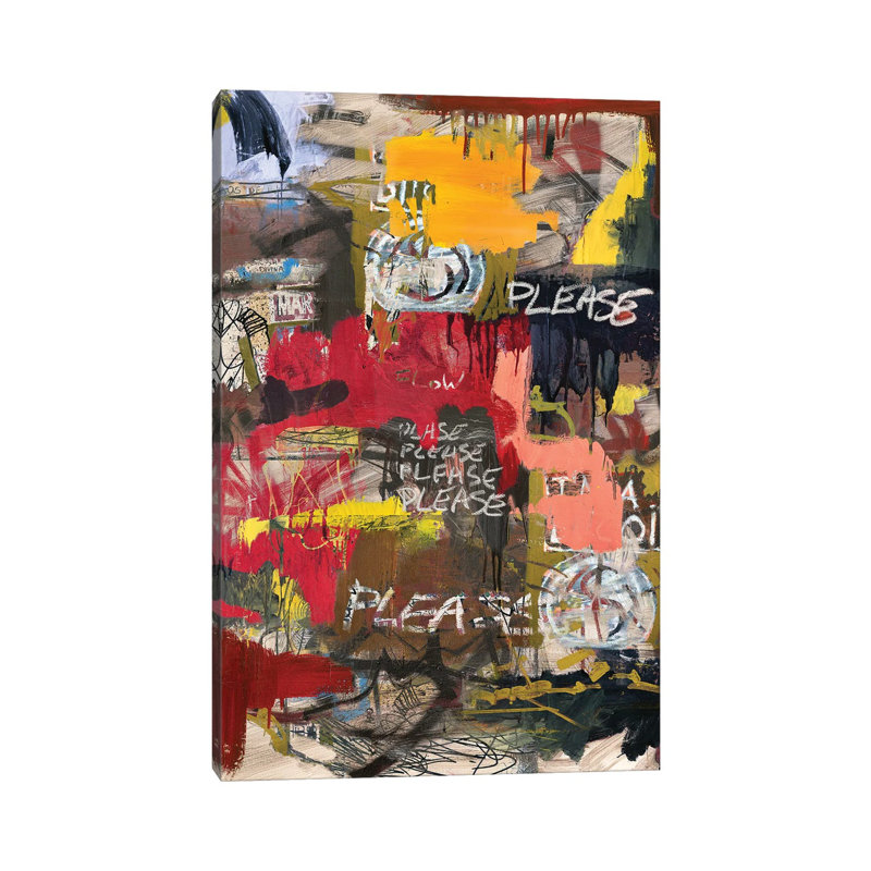 Craziest Meaning By Diego Tirigall - Wrapped Canvas Painting by Diego Tirigall - Wrapped Canvas Painting
