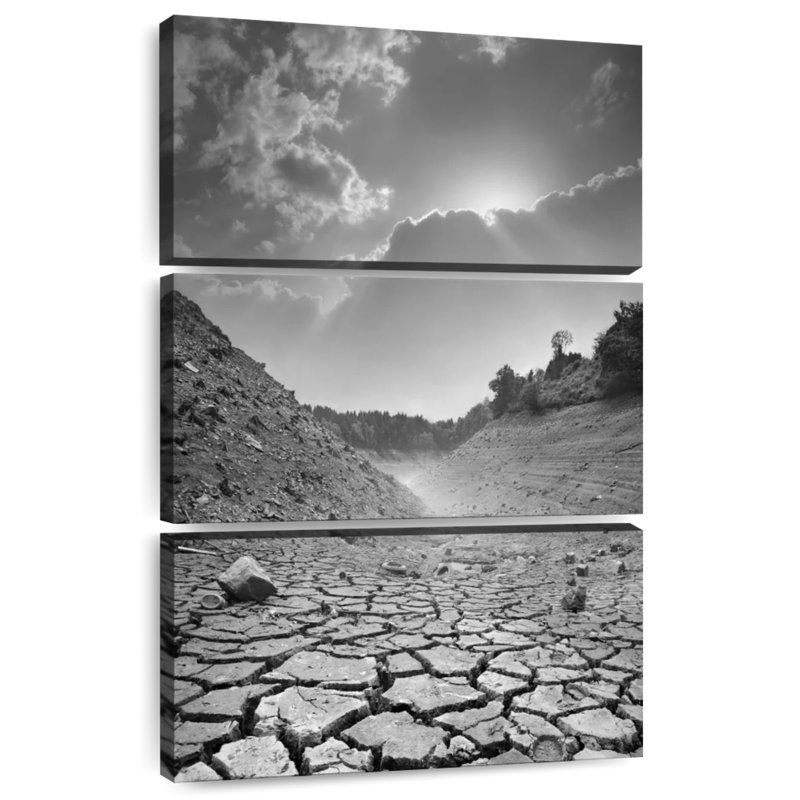 Alvord Dry River, 32" H x 20" W
