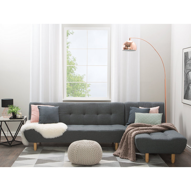 Casserly 5 Seater Sofa Bed, Grey