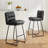 Modern Thick Upholstered Bar Stool and Counter Stool with Metal Frame-107178967-88133153
