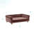 Critter Sitters 42-In. Elegant Faux-Velvet Rectangular Large Dog Bed for Medium and Large Dogs-1762677227