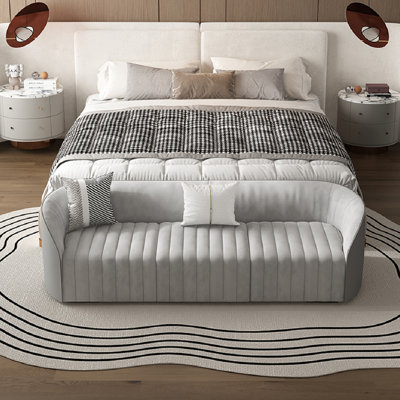 Banc de rangement élégant pour fin de lit