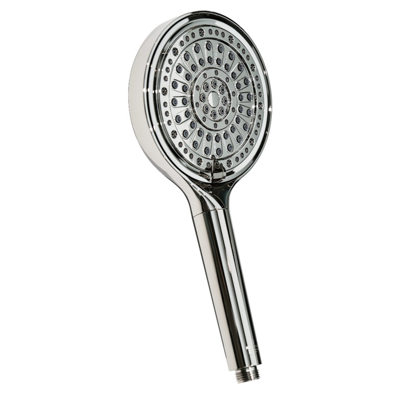 Douche à main 6 fonctions Kingston, Nickel poli