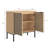 31.5" W Sideboard Buffet Cabinet with Doors & Adjustable Shelve,Modern Accent Credenza Cabinet s for Dinning Room Living Room,Entryway