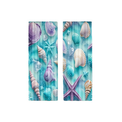 Underwater Lines   Print Curtains Living Room Bedroom  Decoration Window Cloth