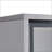 Freestanding Glass Door Display Cabinet With LED Lighting,Internal 2 Drawers And Adjustable Shelves