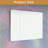 LED Cabinet Mirror with Defogging Function, Storage Rack and Hair Dryer Holder
