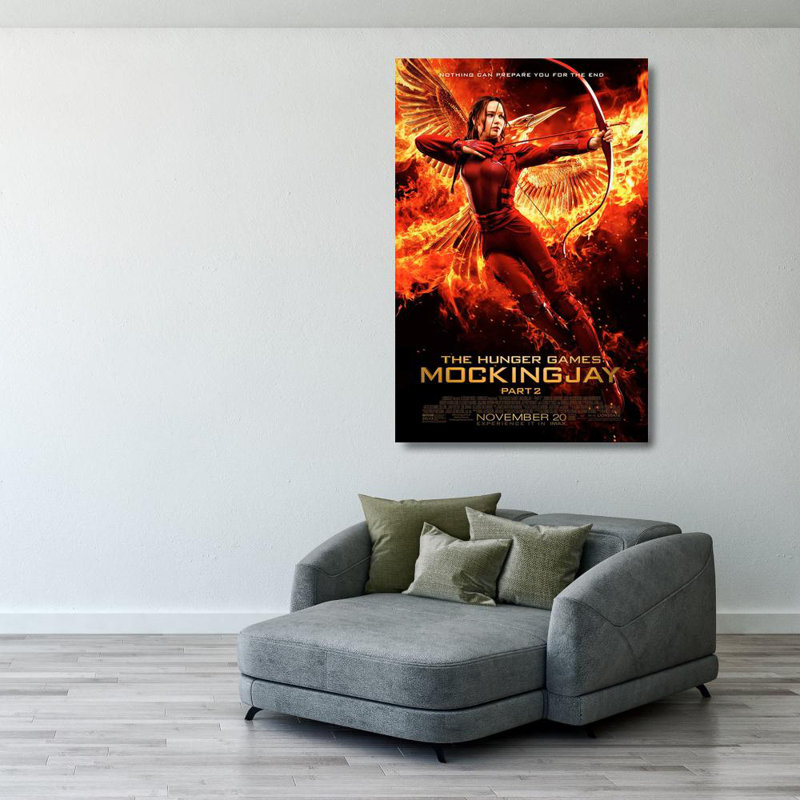 The Haim Games Mockingjay, H 40 po x l 26 po