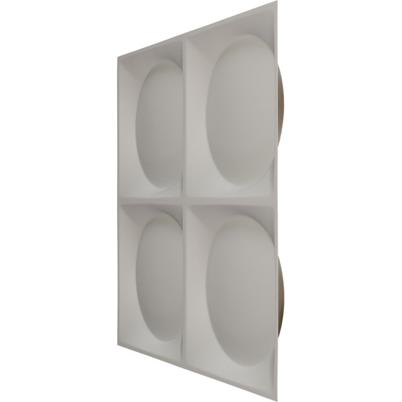 Panneau mural décoratif 3D Adonis EnduraWall 19 pi x l 19 5/8 po x Bronze métallique champagne (couvre 2,67 pieds carrés)