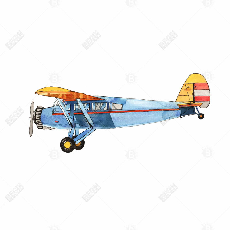 «Petit avion bleu»