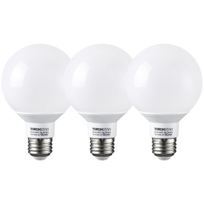 Dimmable G25 LED Vanity Bulb 5.5W(60W Equiv.), E26 /Medium (Standard) Base