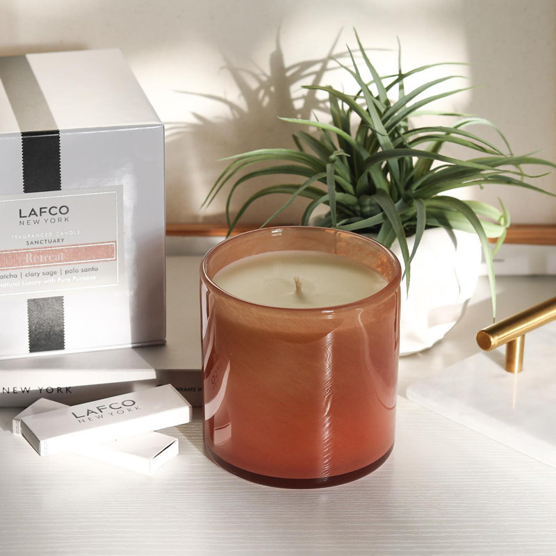 Retreat Green Matcha and Mint Soy Jar Candle