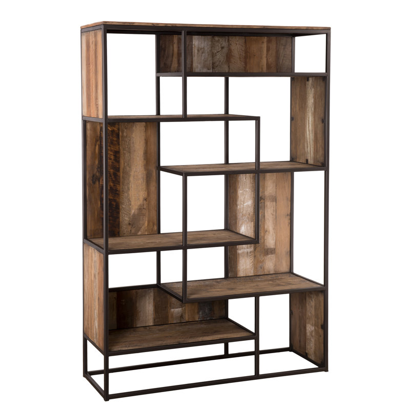 Yazzie 180cm H x 120cm W Steel Library Bookcase