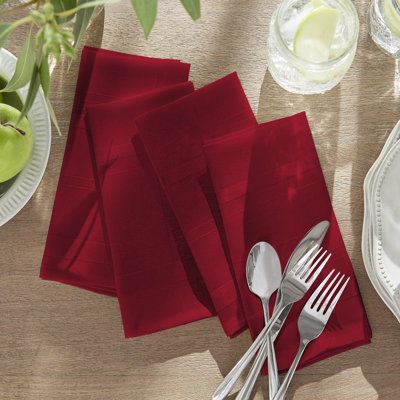 Ramiro Polyester Plaid Square Napkin