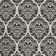 Emmanuel Damask Grey Area Rug