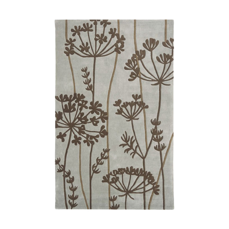 Desjambra Floral Indoor Rug, Rectangle 9' x 13'