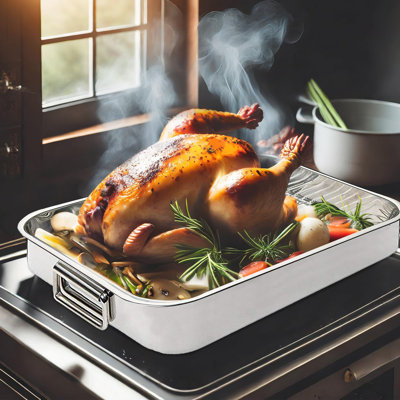 Belfry Kitchen Akef Non-Stick Stainless Steel 8 Piece Baking Tray Set