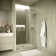 Alcantra 48" x 74" Framed Sliding Shower Door with CrystalTech Treated 5/16" Tempered, Clear Glass