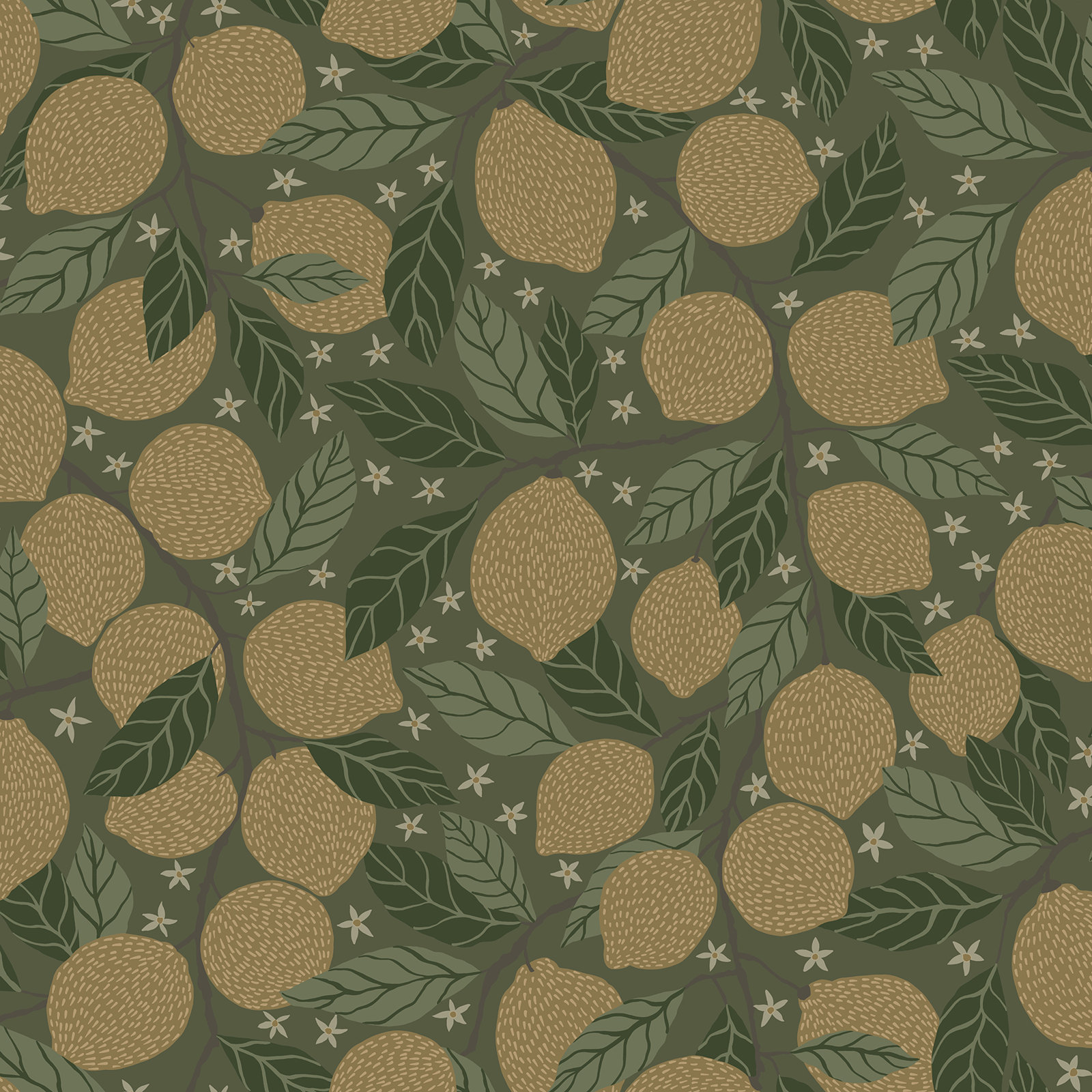 Aina Garden Fruit Wallpaper, Green