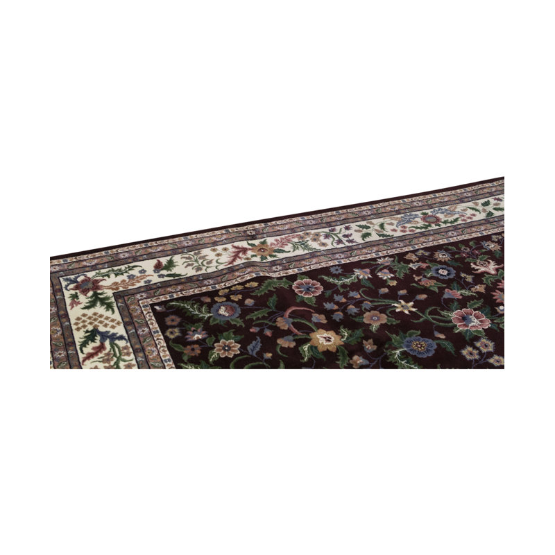 Indo Wool Floral Area Rug