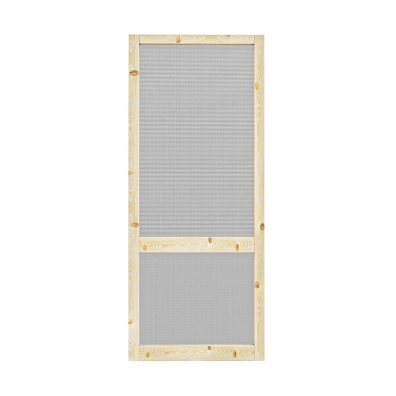 Dalle de porte moustiquaire moustiquaire blanche 80 po, H 80 po x l 30 po