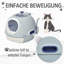 Plastic Litter Box Enclosure with Scoop