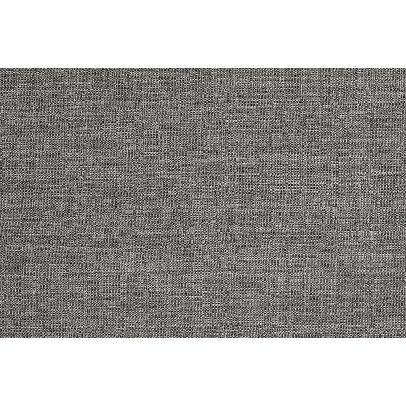 Banc rembourré, banc de cuisine, Blanc antique/gris