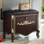 Banc de rangement pour chaussures en bois massif 6 paires