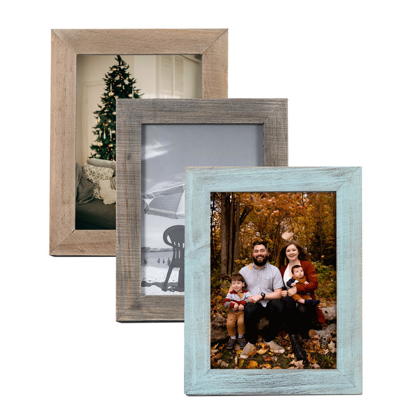 Jayjuan Solid + Manufactured Wood Picture Frame - Set of 3