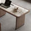 Bureau rectangulaire blanc et noyer clair-38879563-38879604