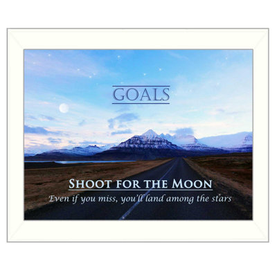 Goals Framed Wall Art for Living Room, Home Wall Décor for Bedroom