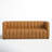 Anorea 83'' Genuine Leather Channel Tufted Sofa-71544570