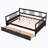 Daybed Wood Bed with Two Drawers-114800246