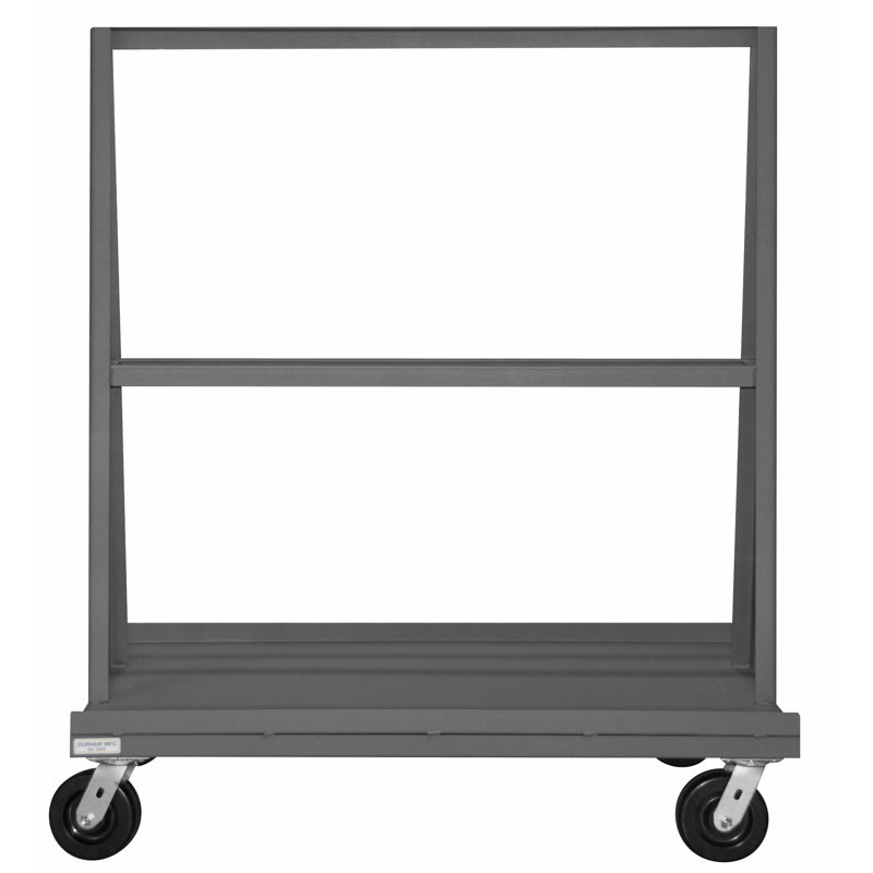 56.93'' H Utility Cart with Wheels, 57" H x 60" W x 30" D