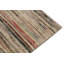Pasha Wool Striped Area Rug in Beige/Red/Black/Brown