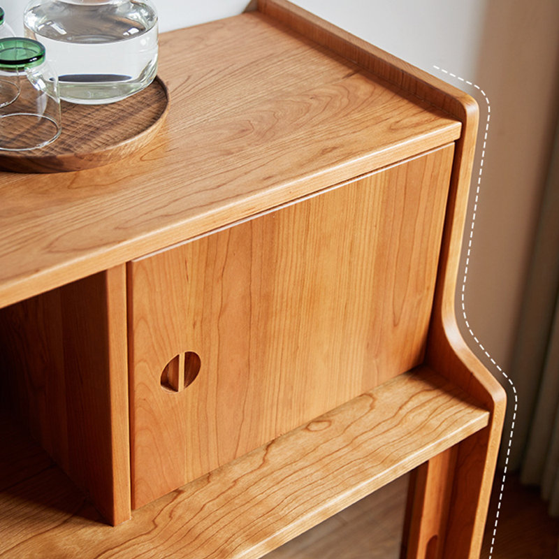 Minimalist storage side cabinet and sideboard