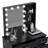 Boahaus Xanthe Lighted Makeup Vanity Desk with HD Mirror, 6 Drawers, and Add-On Lights-1275369314